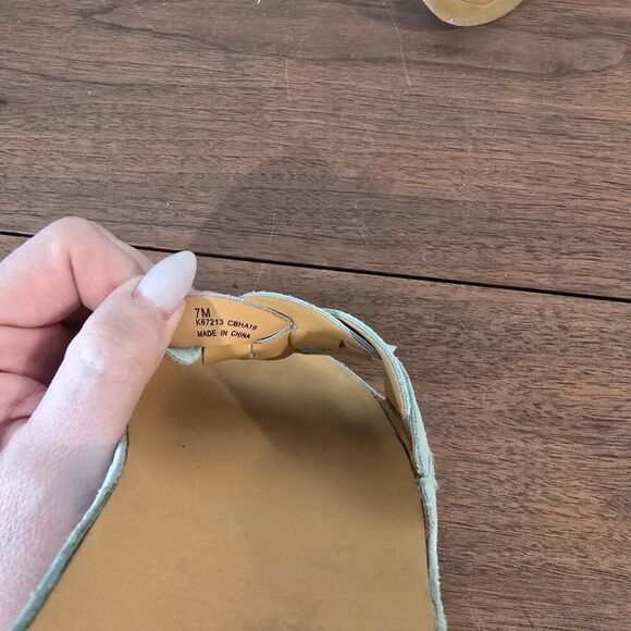 Kork-Ease Dolphin Suede Slides Sz 7 - Picture 7 of 7